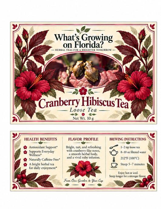 Cranberry hibiscus tea
