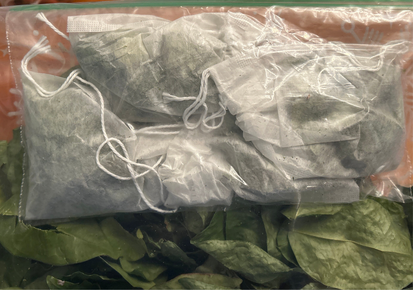Dried Brazilian cherry leaves
