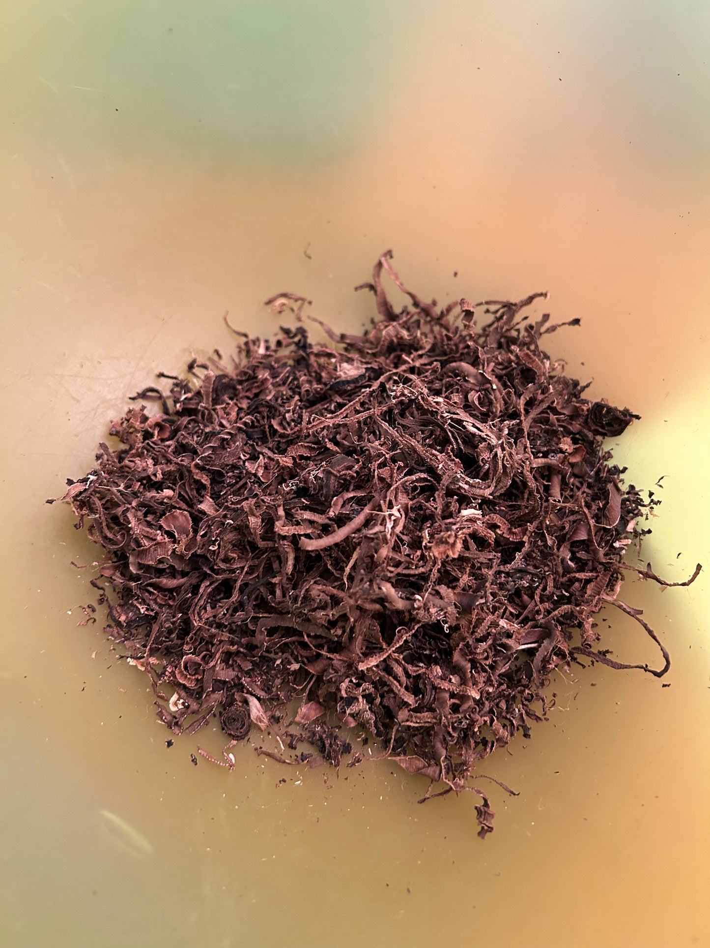 Banana flower tea