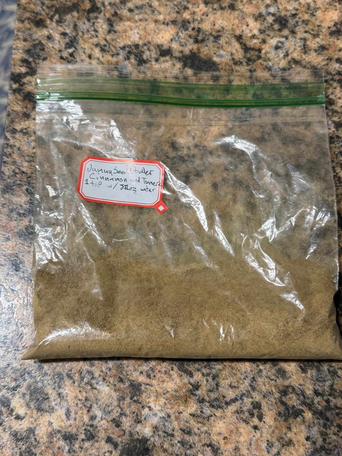 Jamun Seed Powder with Turmeric & Cinnamon