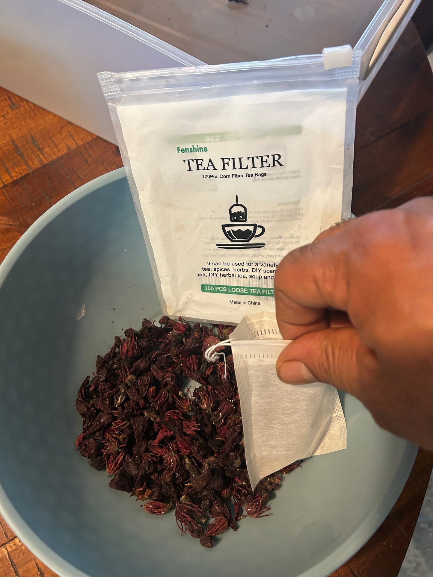 Cranberry hibiscus tea