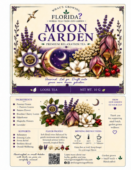 MOON
GARDEN
→ PREMIUM RELAXATION TEA