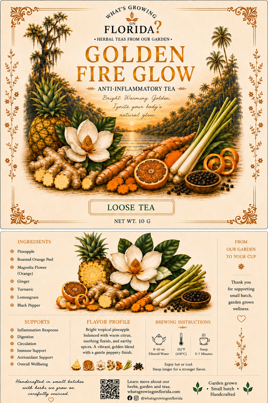 GOLDEN
FIRE GLOW tea