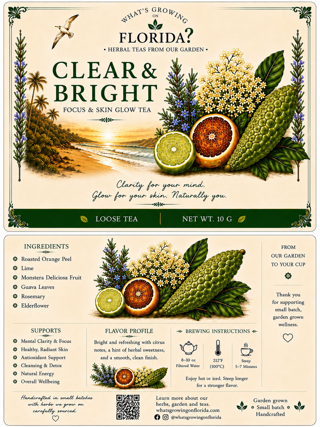 CLEAR & BRIGHT tea