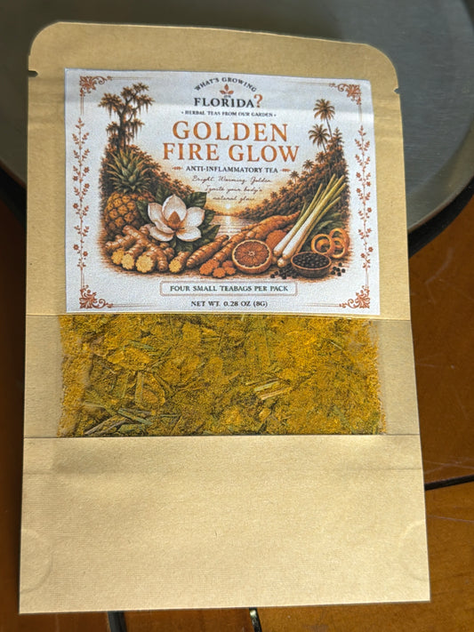 GOLDEN
FIRE GLOW tea