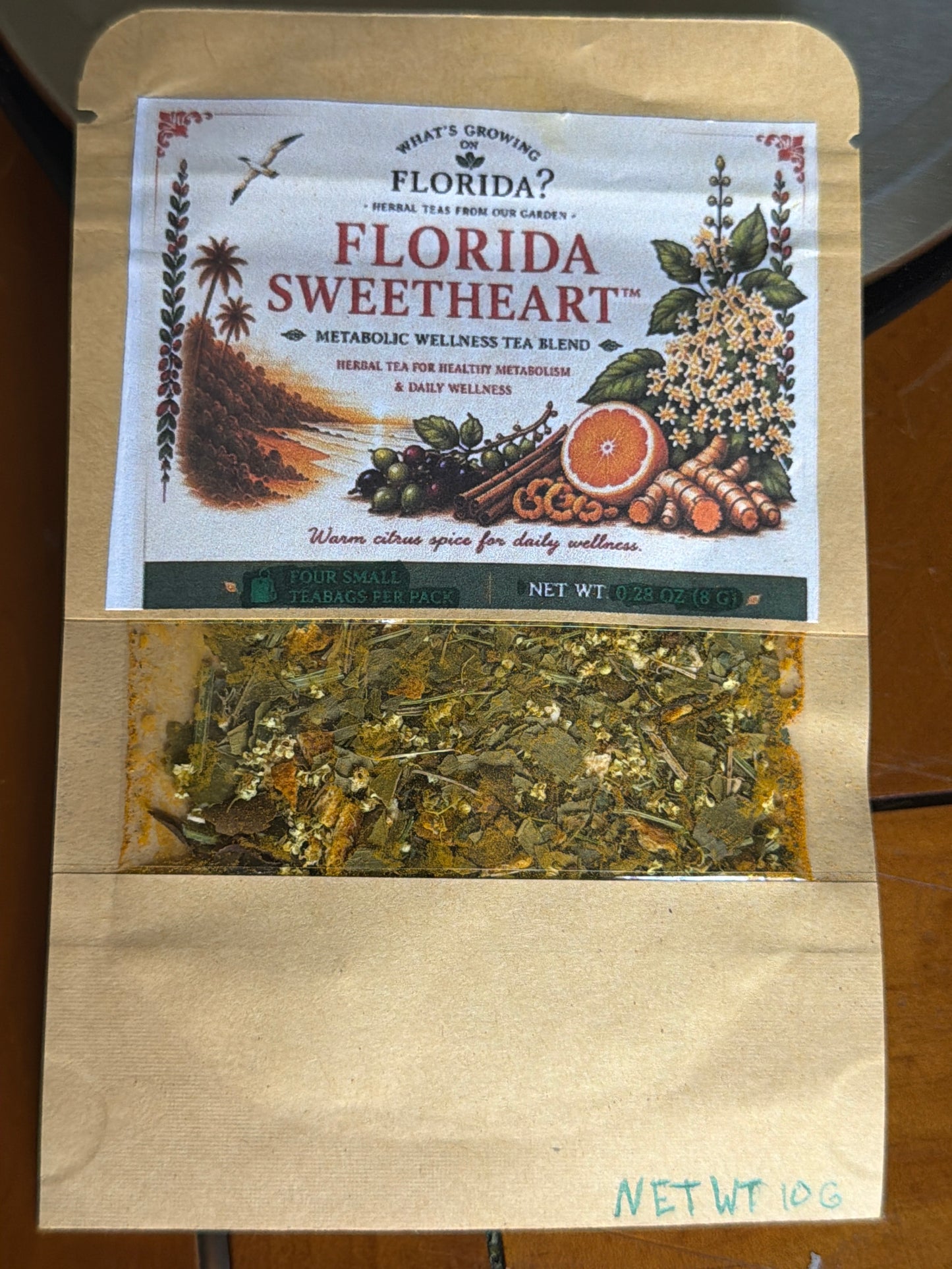 FLORIDA
SWEETHEART
→ METABOLIC WELLNESS TEA BLEND ®