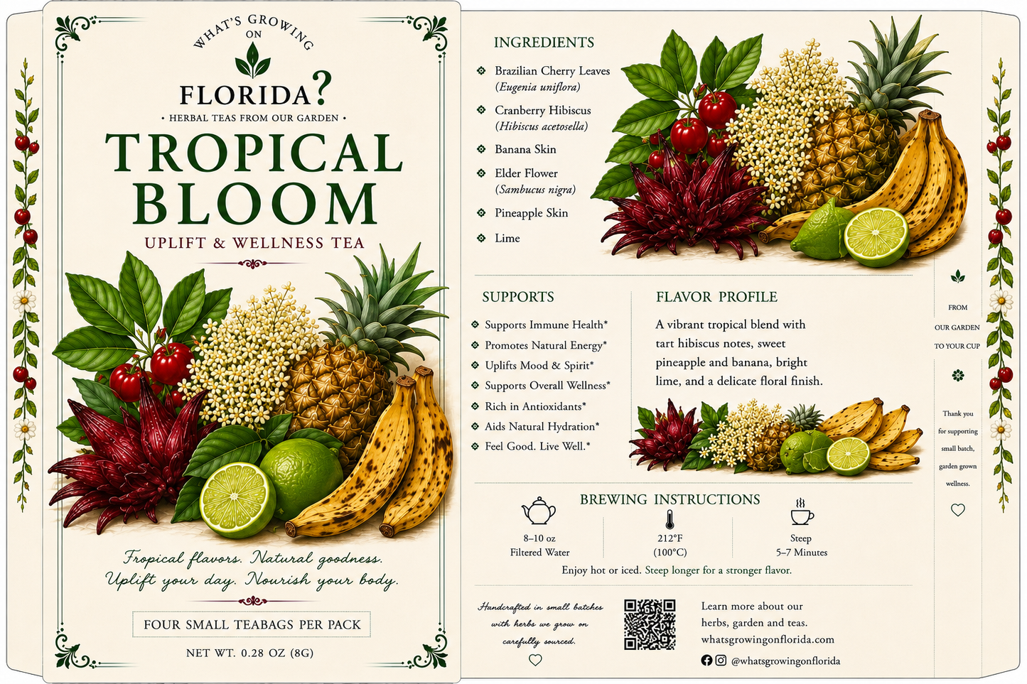 TROPICAL BLOOM tea