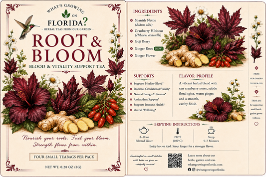 Root and bloom tea