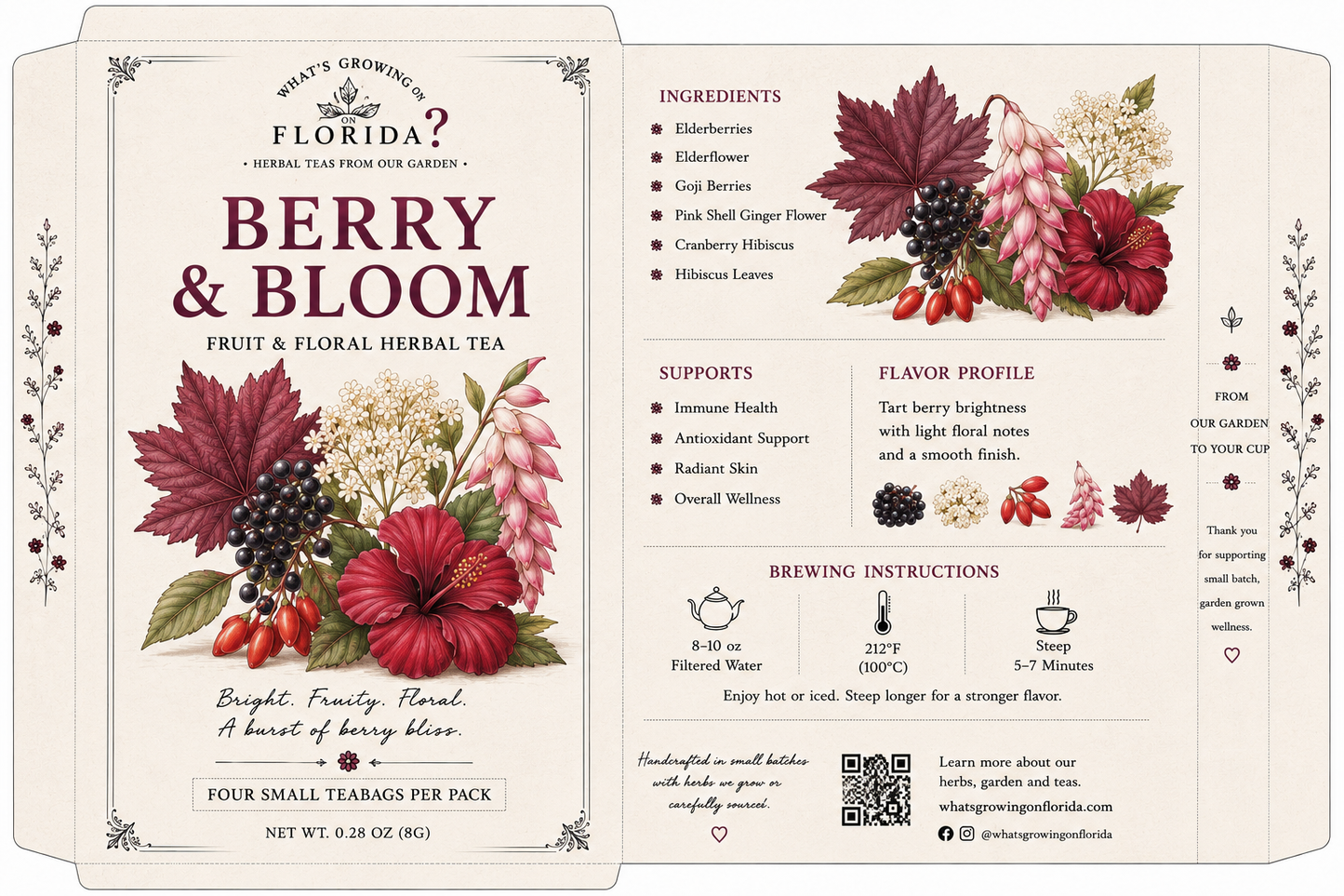 💜 Berry&Bloom boost tea