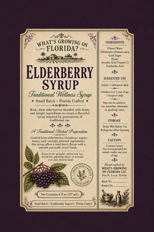 Elderberry Syrup 5floz