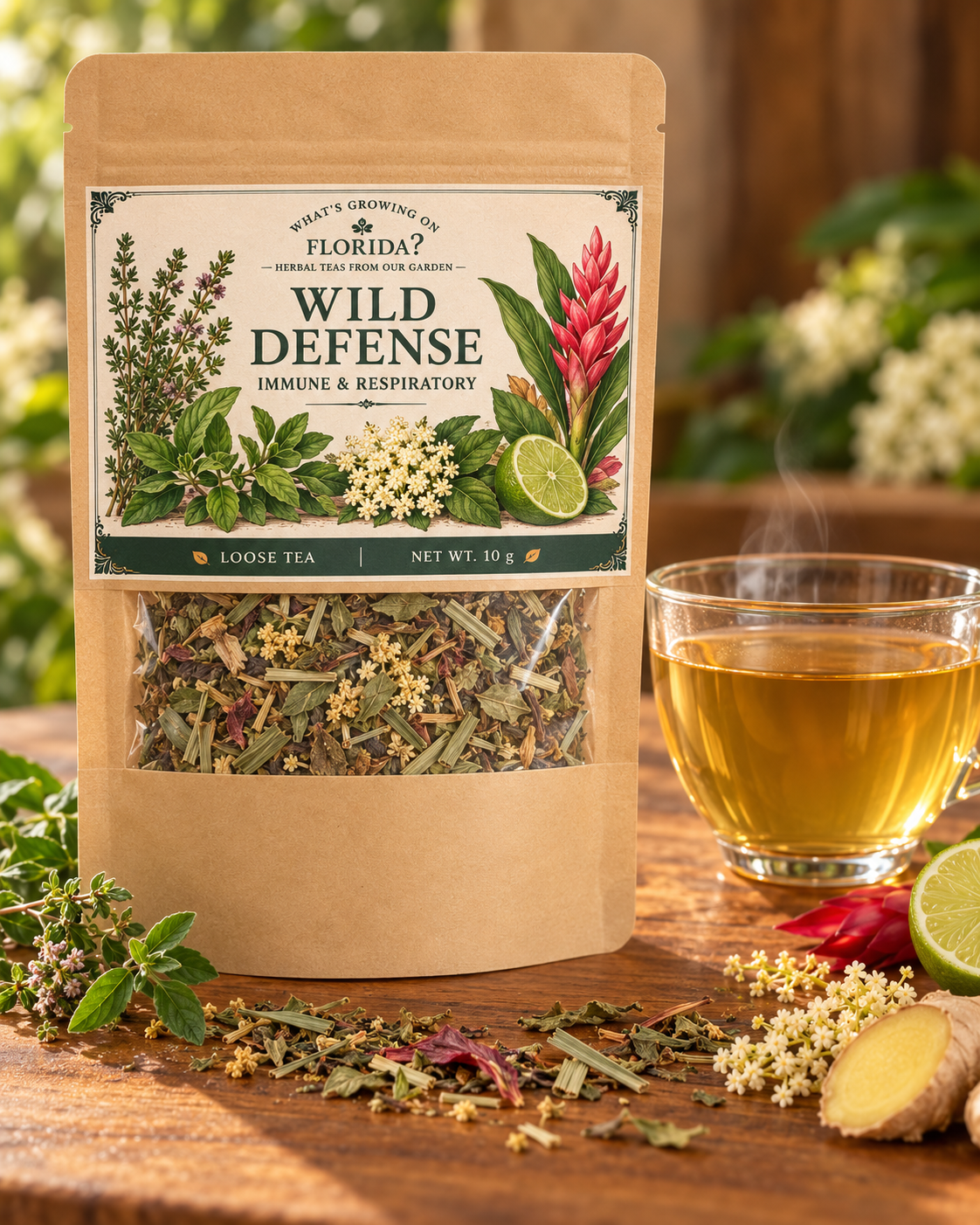 🌿 Wild Defense tea