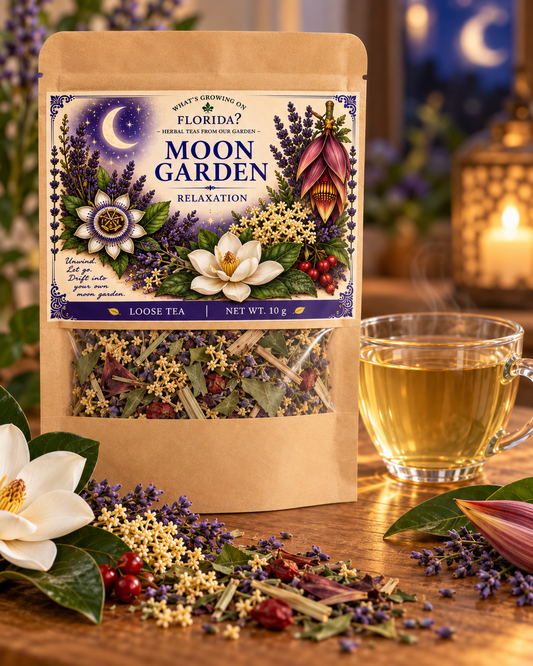 MOON
GARDEN
→ PREMIUM RELAXATION TEA