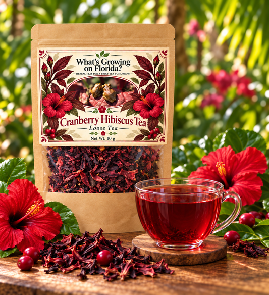 Cranberry hibiscus tea